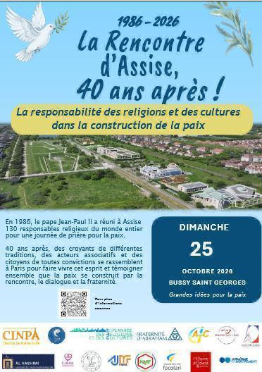 Affiche Rencontre 25 octobre Bussy St Georges