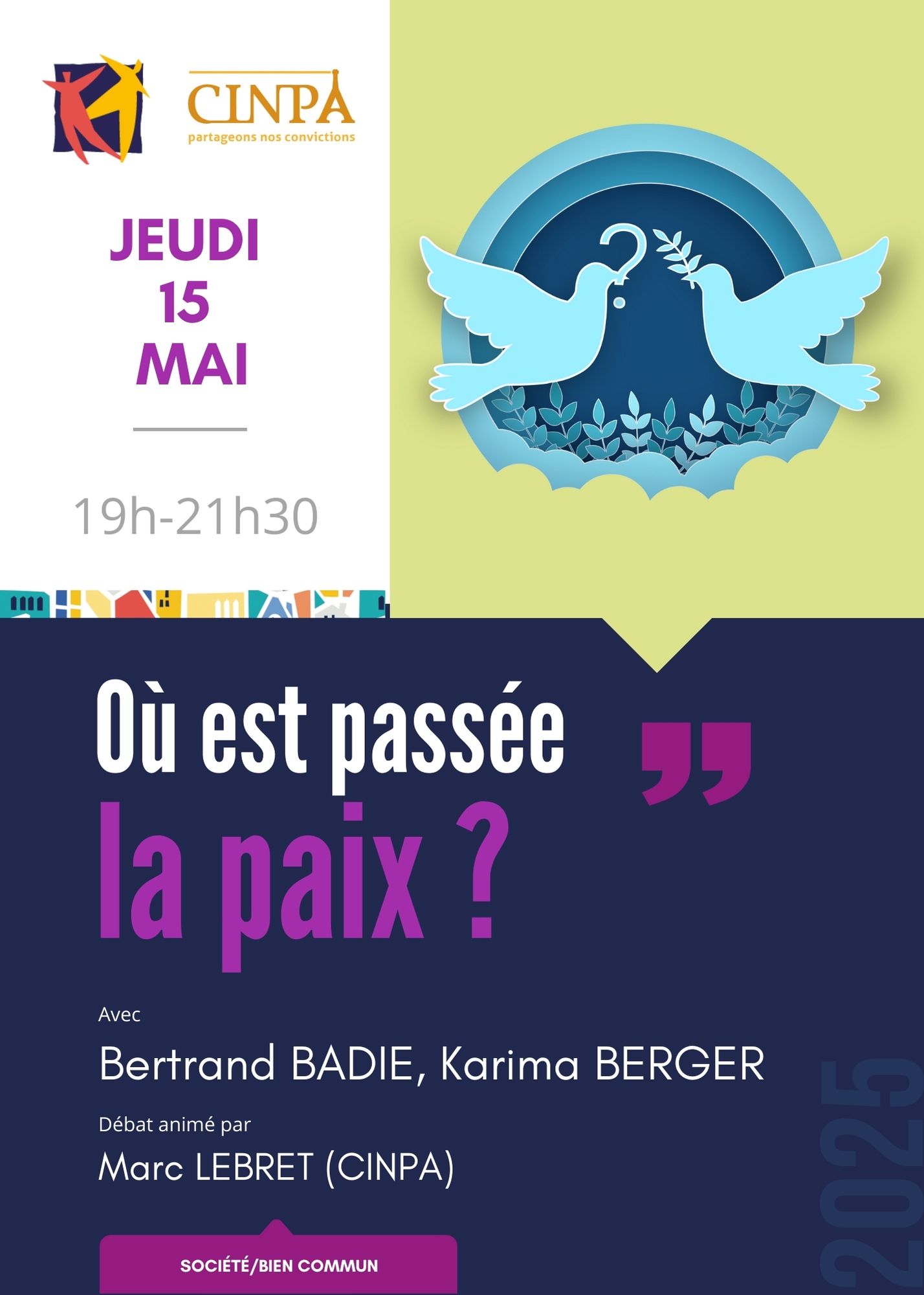 Où est passée la Paix ?